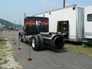 Jet-powered Semi Truck